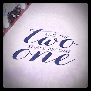 Aisle runner for wedding